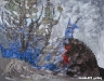 Batzorig Dugarsuren - A tree with 100 branches - Oil on canvas - 70x90 cm